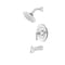 American Standard Chancellor Chrome Tub and Shower Faucet Rebuild Trim Kit 7022502.002 - alternate 3